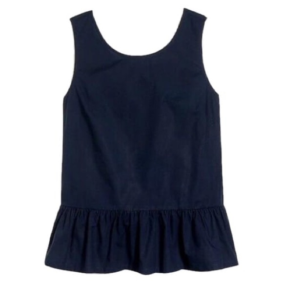 J crew factory bow back top - Picture 2 of 4